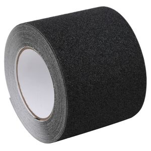 vidaXL Противоплъзгаща лента черна 0,1x10 м PVC