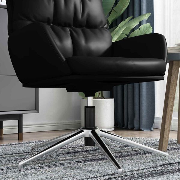 vidaXL Газов цилиндър за офис стол Черно 239-309 мм Желязо