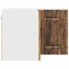 vidaXL Кухненски шкаф Старо дърво 57 x 57 x 40 см Инженерно дърво