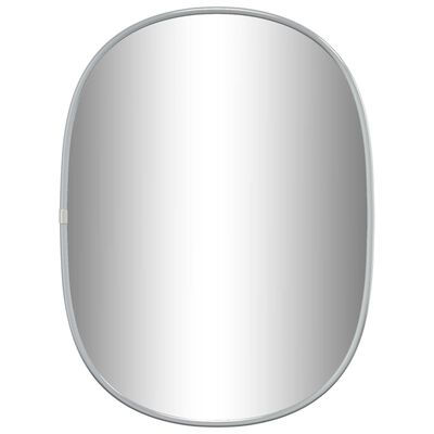 vidaXL Стенно огледало сребро 40x30 см