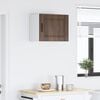 vidaXL Кухненски шкаф с рафт Кафяв дъб 50 x 31 x 40 см Инженерно дърво