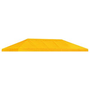 vidaXL Канапе за беседка 6 x 3 m Жълто Полиестер 190
