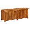 vidaXL Градинска кутия за съхранение 150x50x58 см акациево дърво масив