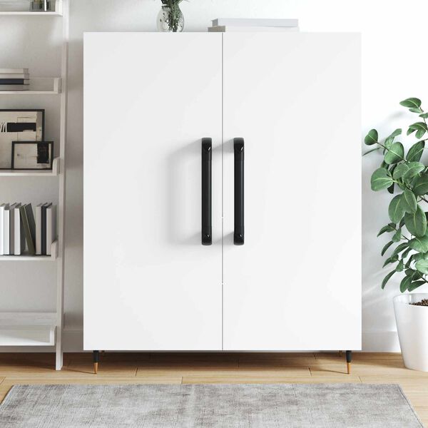 vidaXL Дръжка Едноцветен 2 pcs Черно 380 x 34 x 85 мм Алуминий и PP