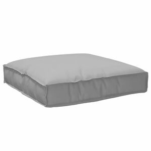 vidaXL Възглавница Оксфордска тъкан Сив 80 x 80 x 12 cm