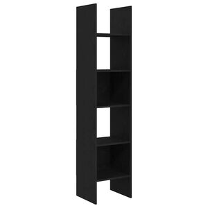 vidaXL Шкаф за книги 5 нива 40 x 35 x 180 см Инженерна дървесина