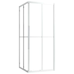 vidaXL Душ кабина, ESG стъкло, 80x80x180 см