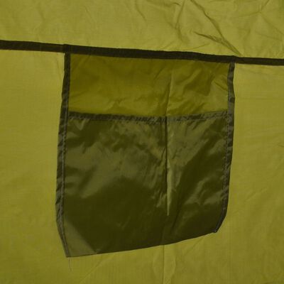 vidaXL Преносима тоалетна за къмпинг с палатка, 10+10 л