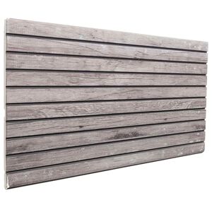 vidaXL Стенни панели 5 бр. 100 x 50 cm Сив EPS пяна