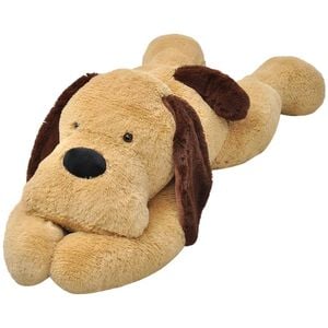 vidaXL Плюшена играчка куче 120 см
