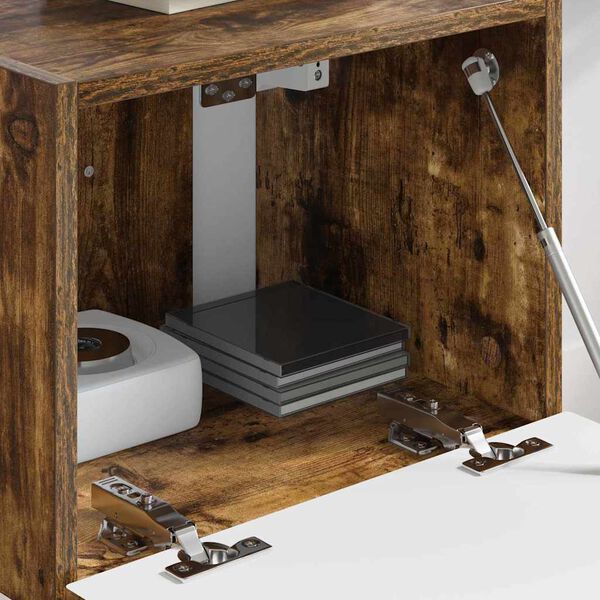 vidaXL TV стенен шкаф Димян дъб 60 x 31 x 29.5 см Инженерно дърво