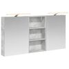 vidaXL Комплект шкафове за баня 3 бр. 140 x 14,5 x 70 см