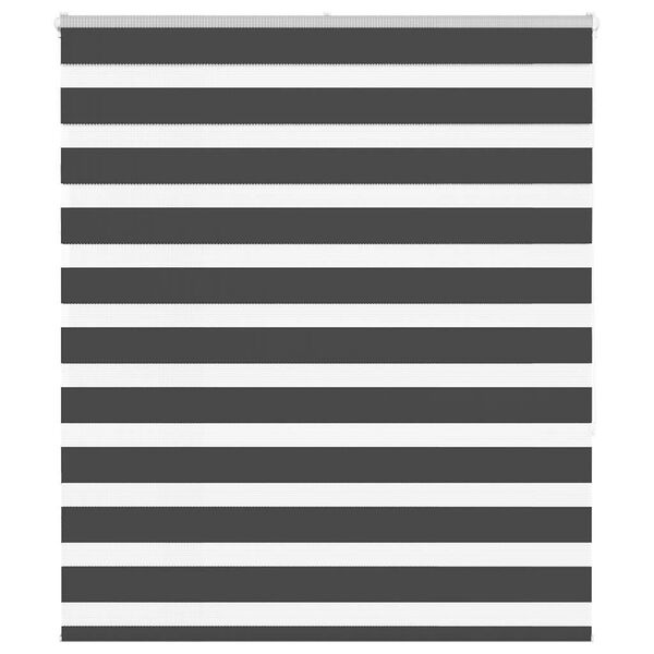 vidaXL Зеброва щора 135x150 см Ширина на плата 130,9 см полиестер