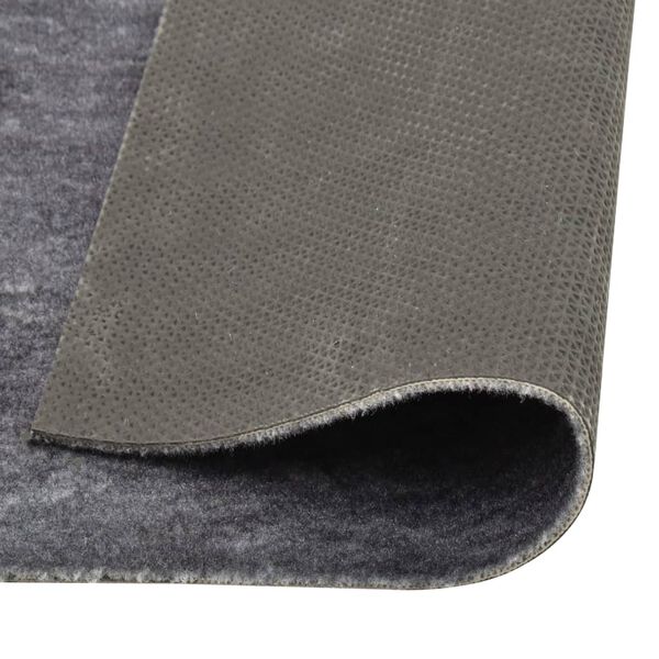 vidaXL Кухненско килимче, перимо, люта чушка, 45x150 см