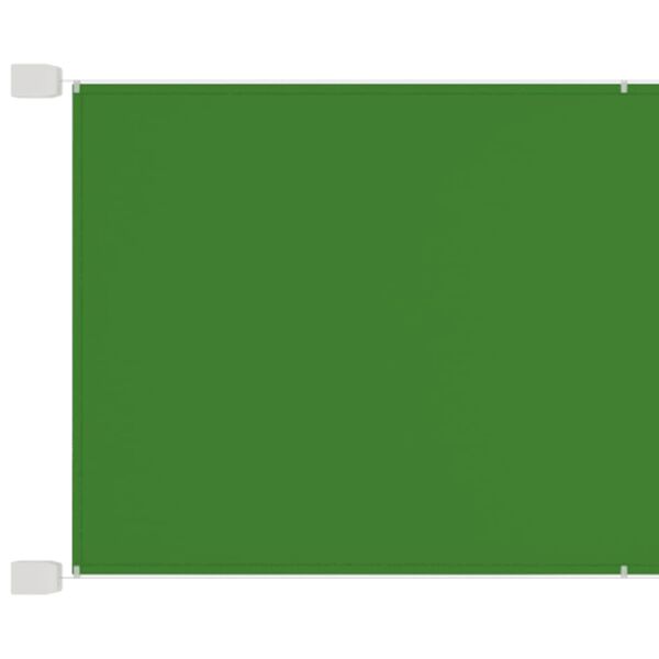 vidaXL Вертикален сенник, светлозелен, 140x270 см, оксфорд плат