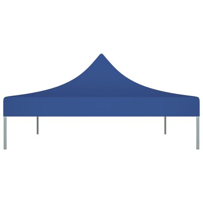 vidaXL Покривало за парти шатра, 4,5x3 м, синьо, 270 г/м²