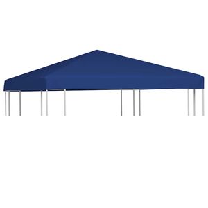 vidaXL Покрив за шатра, 310 г/м&sup2;, 3x3 м, син