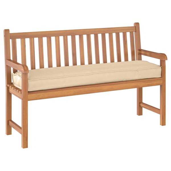 vidaXL Възглавница Бежово 150 x 40 x 8 см Оксфордска тъкан