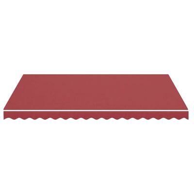 vidaXL Резервно платнище за тенти, бордо червено, 4х3 м