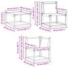vidaXL Комплект дивани за открито 8 pcs Натурален и Крема