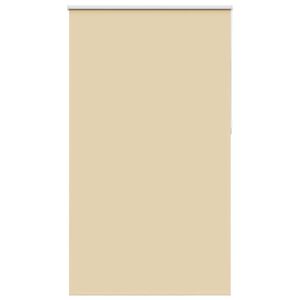 vidaXL Ролкова щора Blackout Бежова 120x230 cm Ширина на плата 116,6cm
