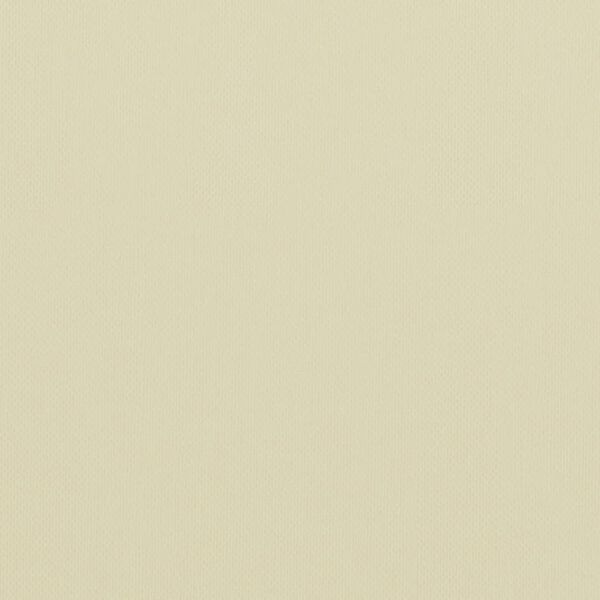 vidaXL Балконски параван, кремав, 90x300 см, плат оксфорд