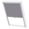 vidaXL Затъмняваща ролетна щора, сива, S06/606, GGL и GGU