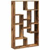 vidaXL Библиотека, старо дърво, 72x20x120,5 см, инженерно дърво