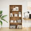 vidaXL Библиотека, дъб артизан, 80x30x152 см, инженерно дърво