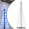 vidaXL LED коледна елха 550 светодиода синя 300 см