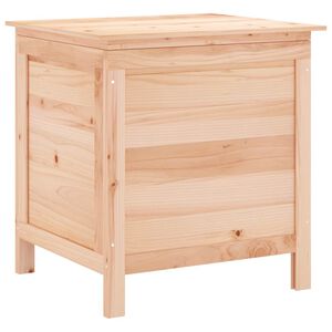 vidaXL Градинска кутия за съхранение, 50x49x56,5 см, чам масив