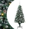 vidaXL С изкуствено коледно дърво с 150 LED светодиода Зелен 150 cm