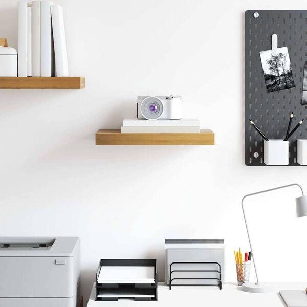 vidaXL Стенен рафт Кафяво 40 x 23,5 x 4 см Инженерно дърво