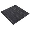 vidaXL Килимна плочка Тъмносив с ивици 50 x 50 cm 20 бр. ПП и Битум