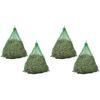 vidaXL Мрежи за сено, 4 бр, кръгли, 1x1 м, PP