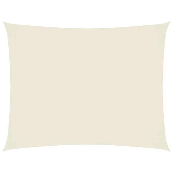 vidaXL Платно-сенник, Оксфорд текстил, правоъгълно, 2x3,5 м, кремаво