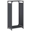vidaXL Стойка за дърва, 44x28x90 см, студеновалцувана стомана