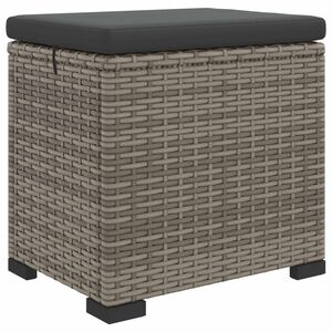 vidaXL Градинско стъпало с възглавница 40 x 30 x 40 см