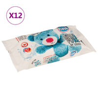 vidaXL Бебешки кърпички 12 опаковки 720 кърпички