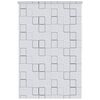 vidaXL Ролетна щора за баня, 140x240 см, квадрати