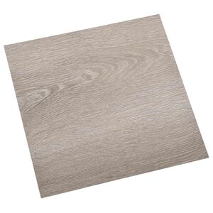 vidaXL Дъски за под 5,11 м&sup2; 55 pcs ПВЦ Дърво