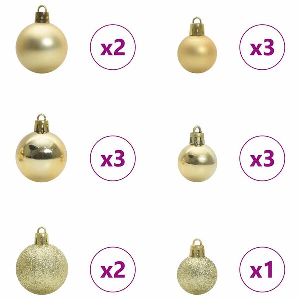 vidaXL Тясно коледно дърво Зелен 150 cm ПВЦ и масивно борово дърво