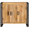 vidaXL Служебен шкаф Кафяво 80 x 33 x 70 см мангово дърво масив