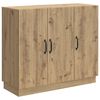 vidaXL Служебен шкаф Дъб артизан 89 x 34,5 x 77 см Инженерна дървесина