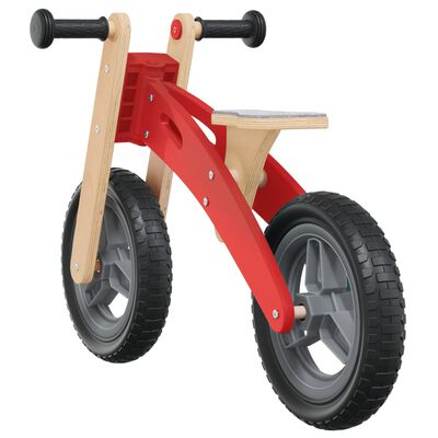 vidaXL Детско колело за баланс, червено