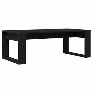 vidaXL Масичка за кафе Черния дъб 102 x 50 x 35 см Инженерна дървесина