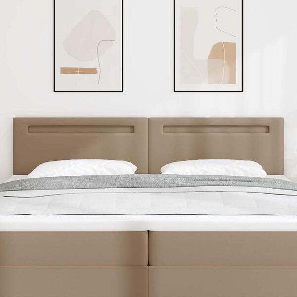 vidaXL LED глава Капучино 200 cm Изкуствена