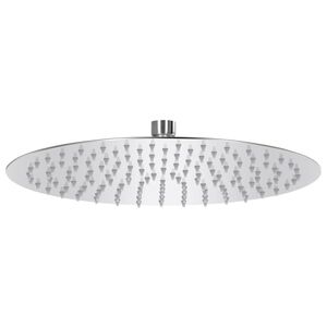 vidaXL Rainshower душ пита, инокс 304, 30 cм, кръгла