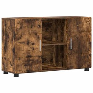 vidaXL Служебен шкаф FLORIN 88,5 x 30,5 x 55,5 см Димян дъб