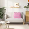 vidaXL Възглавница за гръб Розово 60 x 20 x 50 см текстил